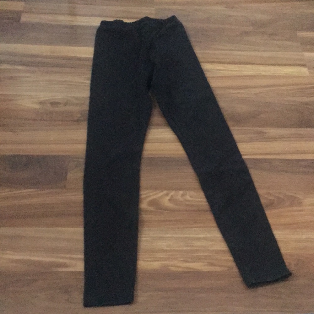 American Apparel Black Winter Weight Leggings